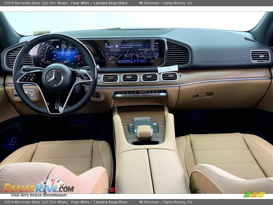 Dashboard of 2024 Mercedes-Benz GLE 350 4Matic Photo #6