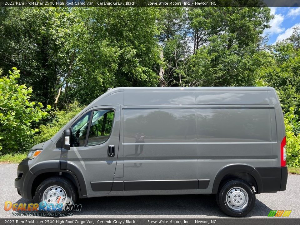 Ceramic Gray 2023 Ram ProMaster 2500 High Roof Cargo Van Photo #1