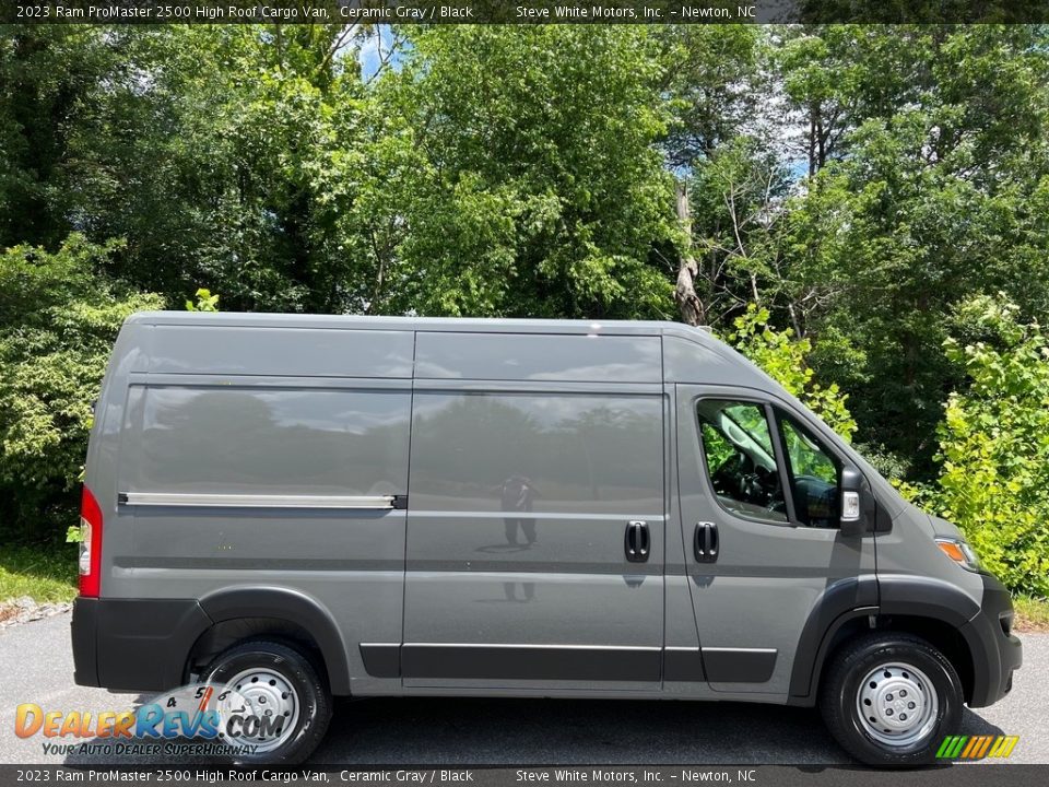 Ceramic Gray 2023 Ram ProMaster 2500 High Roof Cargo Van Photo #5