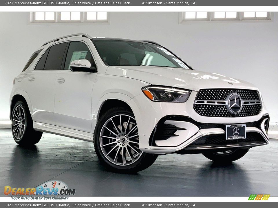 Front 3/4 View of 2024 Mercedes-Benz GLE 350 4Matic Photo #12