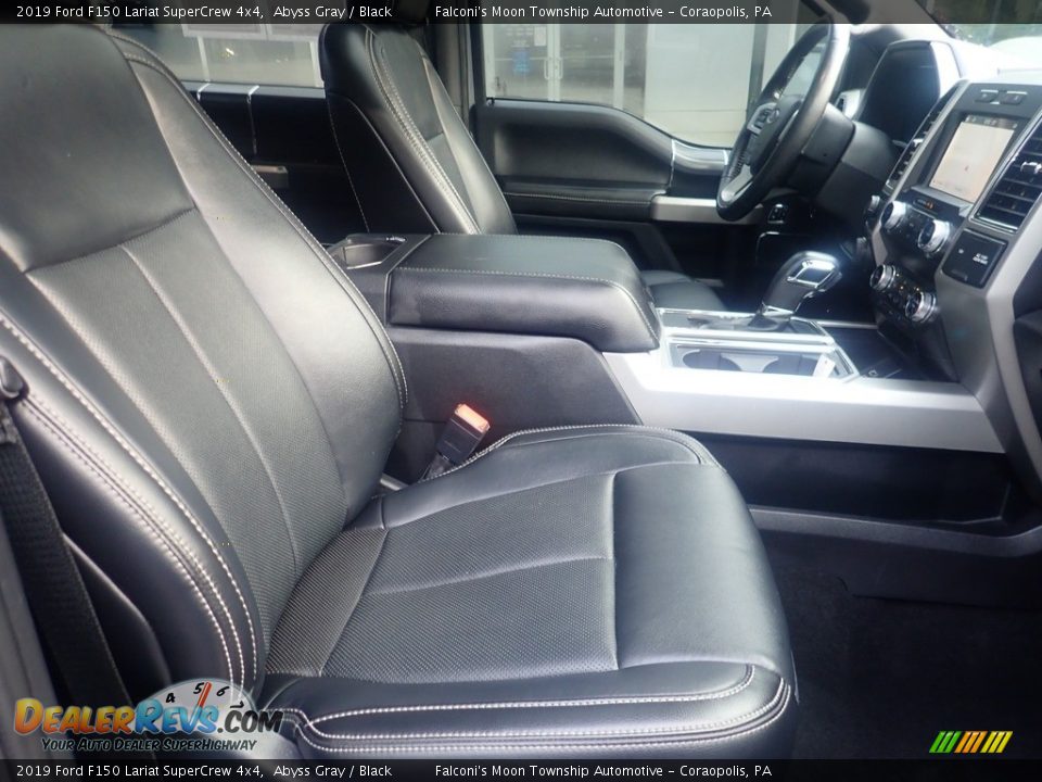 2019 Ford F150 Lariat SuperCrew 4x4 Abyss Gray / Black Photo #11