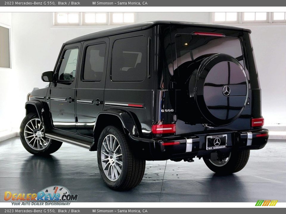 2023 Mercedes-Benz G 550 Black / Black Photo #2