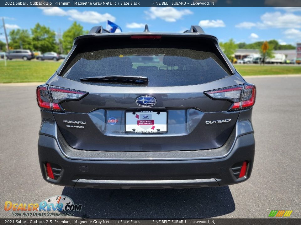 2021 Subaru Outback 2.5i Premium Magnetite Gray Metallic / Slate Black Photo #18