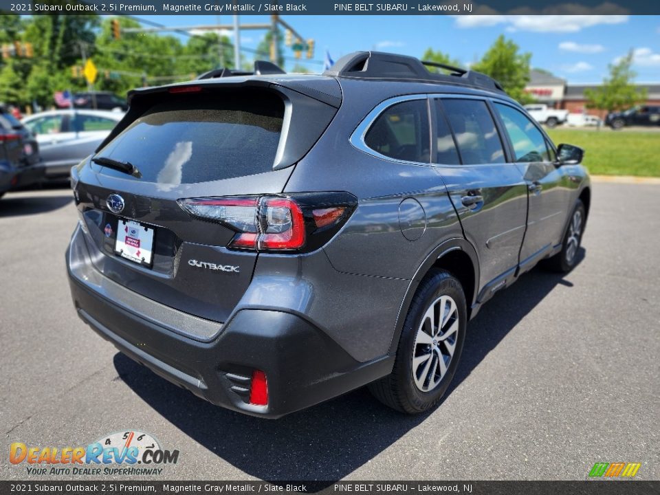2021 Subaru Outback 2.5i Premium Magnetite Gray Metallic / Slate Black Photo #19