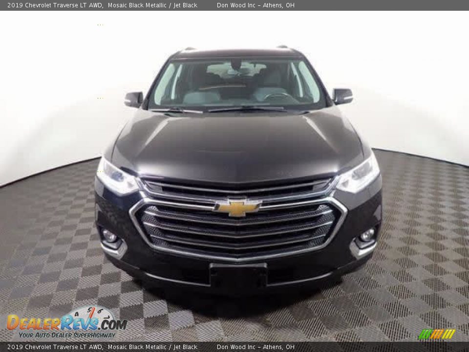 2019 Chevrolet Traverse LT AWD Mosaic Black Metallic / Jet Black Photo #4