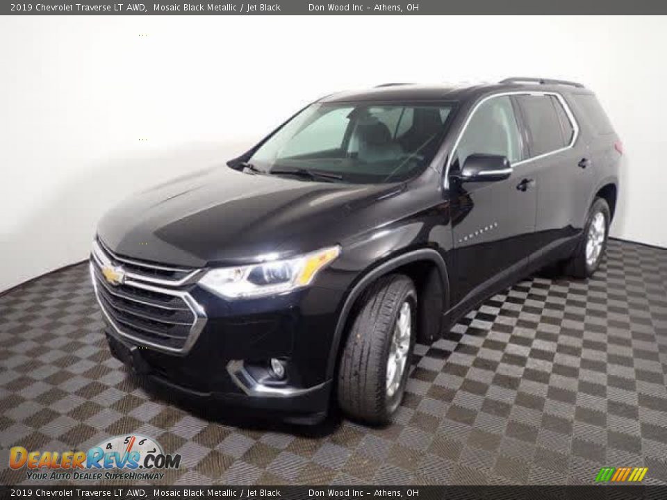 2019 Chevrolet Traverse LT AWD Mosaic Black Metallic / Jet Black Photo #8