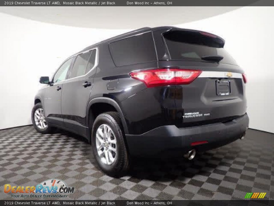 2019 Chevrolet Traverse LT AWD Mosaic Black Metallic / Jet Black Photo #9