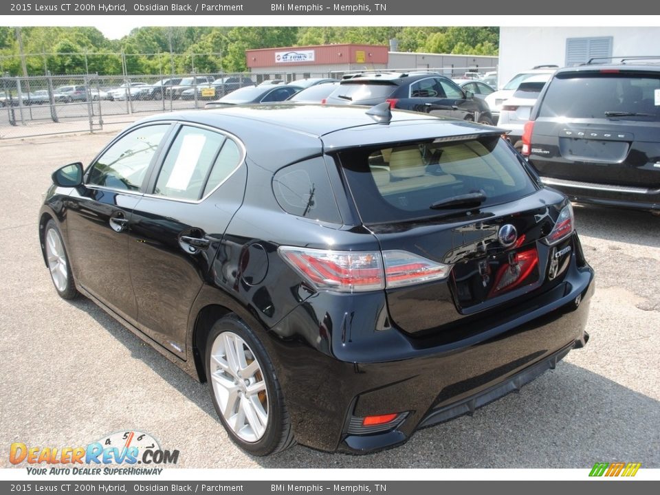 2015 Lexus CT 200h Hybrid Obsidian Black / Parchment Photo #3