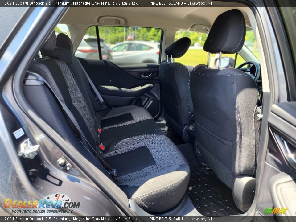 2021 Subaru Outback 2.5i Premium Magnetite Gray Metallic / Slate Black Photo #27