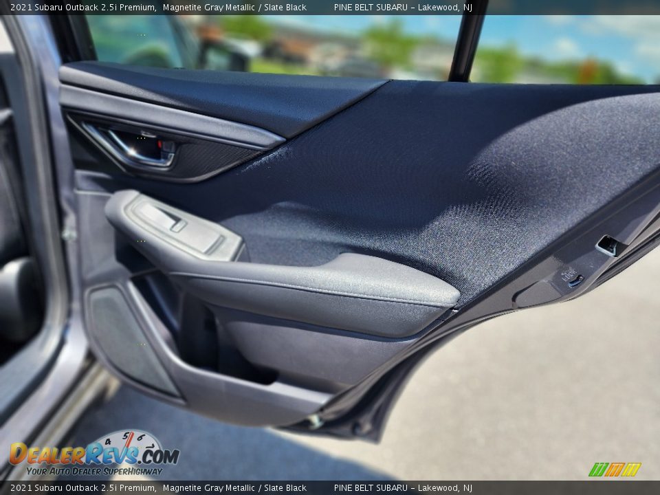 2021 Subaru Outback 2.5i Premium Magnetite Gray Metallic / Slate Black Photo #28