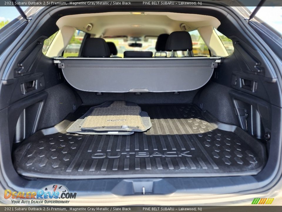 2021 Subaru Outback 2.5i Premium Magnetite Gray Metallic / Slate Black Photo #29
