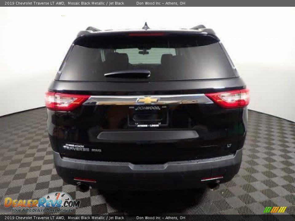 2019 Chevrolet Traverse LT AWD Mosaic Black Metallic / Jet Black Photo #11