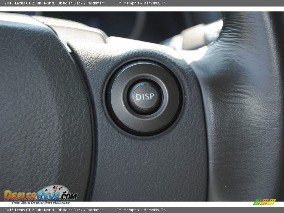 2015 Lexus CT 200h Hybrid Steering Wheel Photo #14