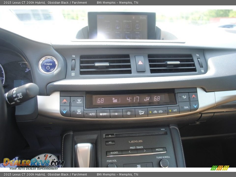 Controls of 2015 Lexus CT 200h Hybrid Photo #15