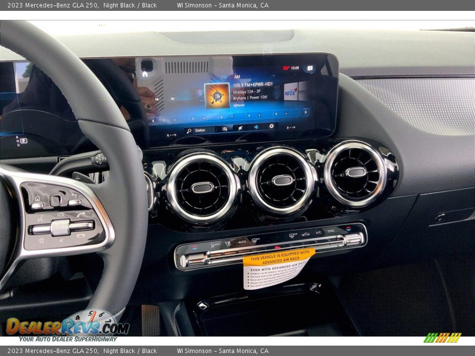 Controls of 2023 Mercedes-Benz GLA 250 Photo #7
