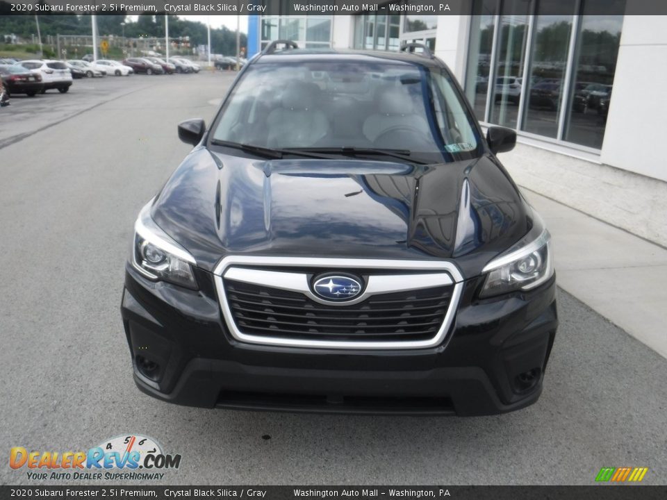 2020 Subaru Forester 2.5i Premium Crystal Black Silica / Gray Photo #5