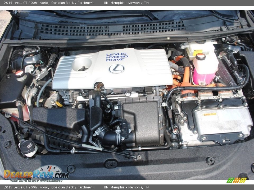 2015 Lexus CT 200h Hybrid 1.8 Liter Atkinson Cycle DOHC 16-Valve VVT-i 4 Cylinder Gasoline/Electric Hybrid Engine Photo #28