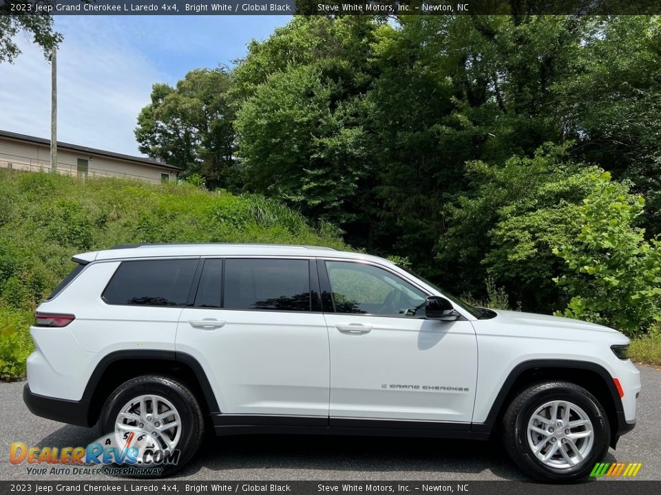 Bright White 2023 Jeep Grand Cherokee L Laredo 4x4 Photo #5