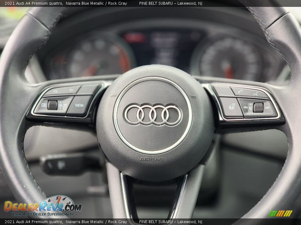 2021 Audi A4 Premium quattro Steering Wheel Photo #9