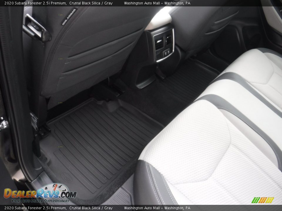 2020 Subaru Forester 2.5i Premium Crystal Black Silica / Gray Photo #33