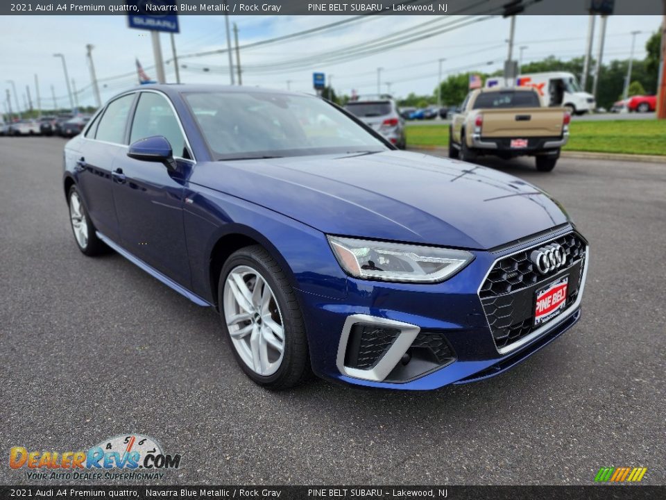 Front 3/4 View of 2021 Audi A4 Premium quattro Photo #21