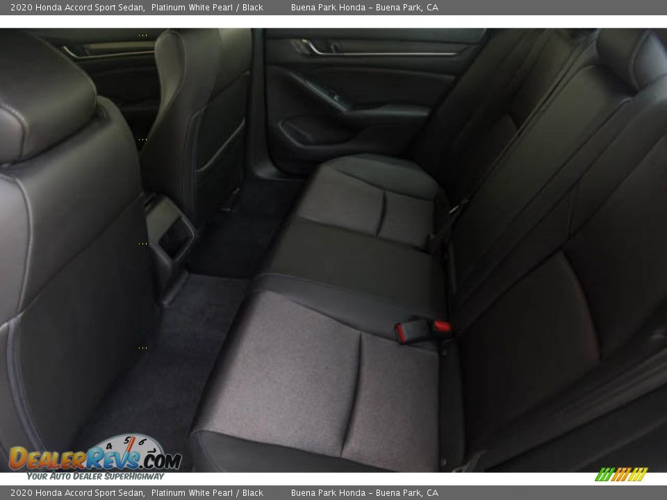 2020 Honda Accord Sport Sedan Platinum White Pearl / Black Photo #4