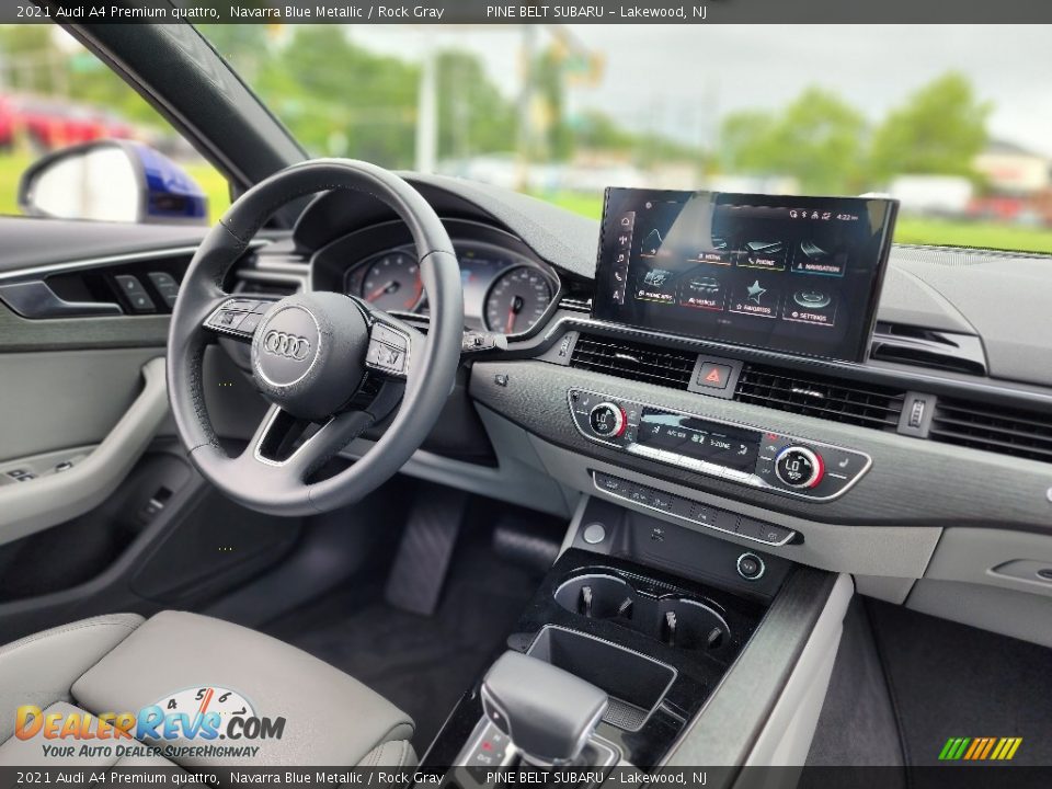 Dashboard of 2021 Audi A4 Premium quattro Photo #25