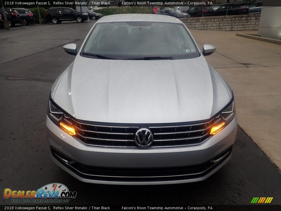 2018 Volkswagen Passat S Reflex Silver Metallic / Titan Black Photo #8