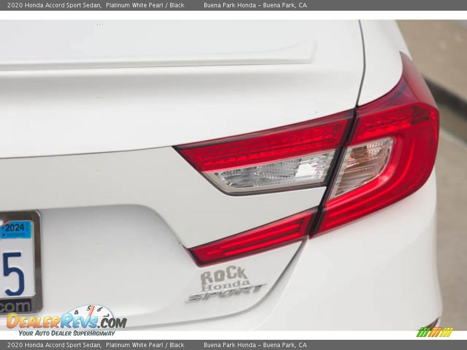 2020 Honda Accord Sport Sedan Platinum White Pearl / Black Photo #11