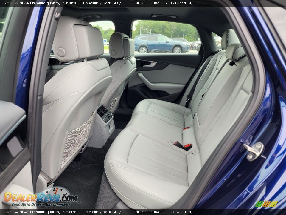 Rear Seat of 2021 Audi A4 Premium quattro Photo #31