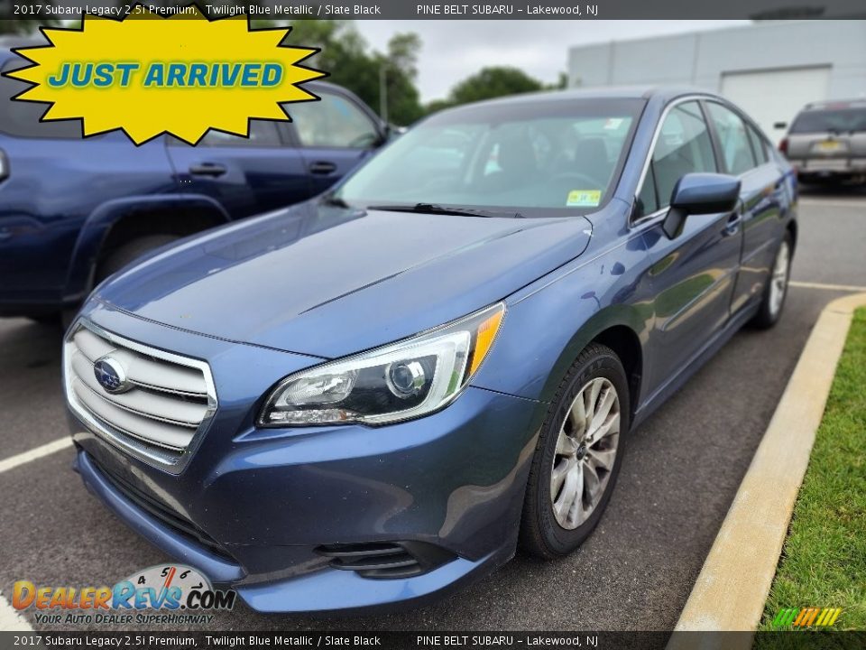 2017 Subaru Legacy 2.5i Premium Twilight Blue Metallic / Slate Black Photo #1