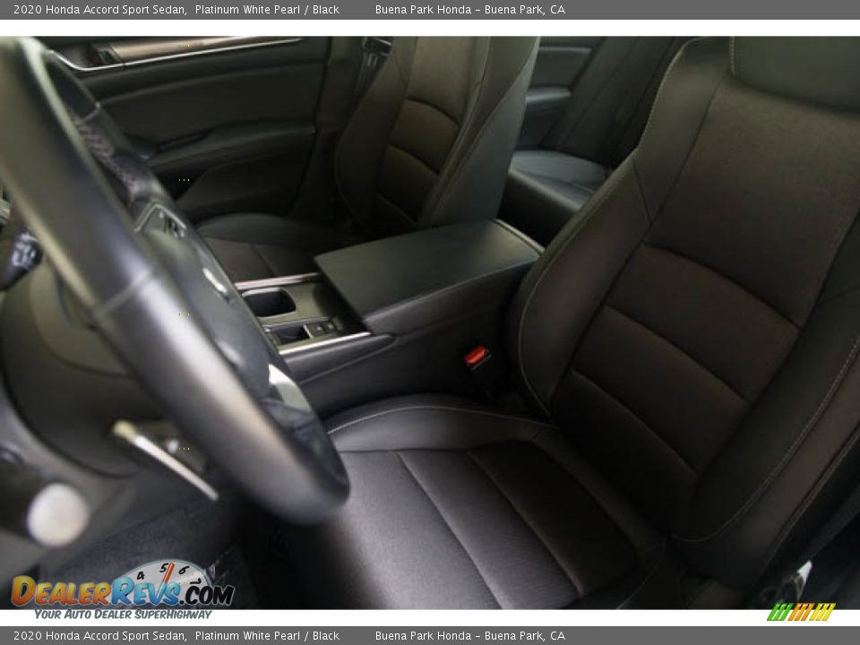 2020 Honda Accord Sport Sedan Platinum White Pearl / Black Photo #19