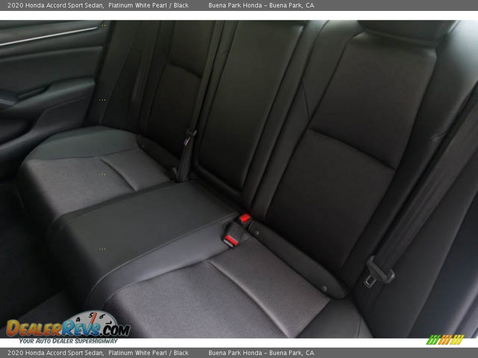 2020 Honda Accord Sport Sedan Platinum White Pearl / Black Photo #20