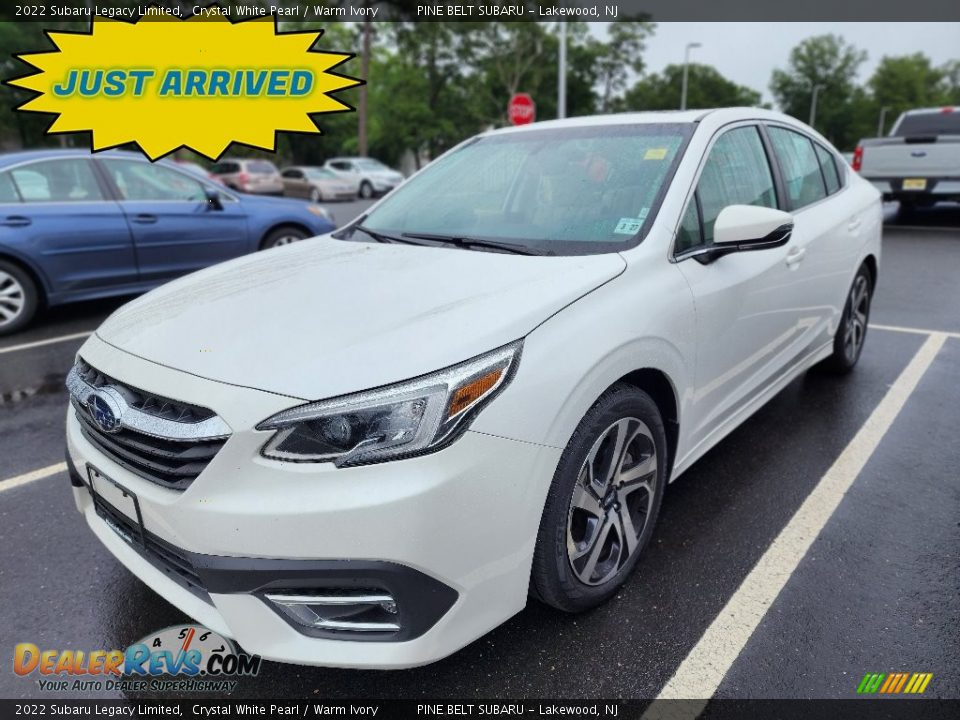 2022 Subaru Legacy Limited Crystal White Pearl / Warm Ivory Photo #1