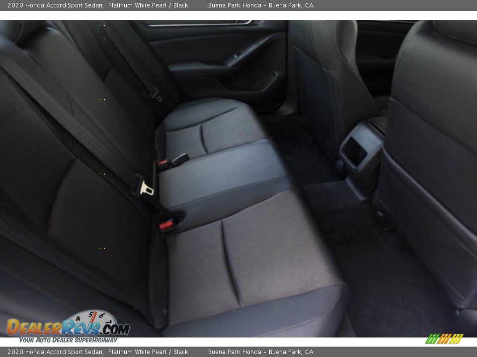2020 Honda Accord Sport Sedan Platinum White Pearl / Black Photo #21