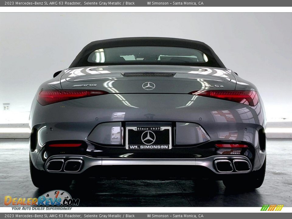 2023 Mercedes-Benz SL AMG 63 Roadster Selenite Gray Metallic / Black Photo #3