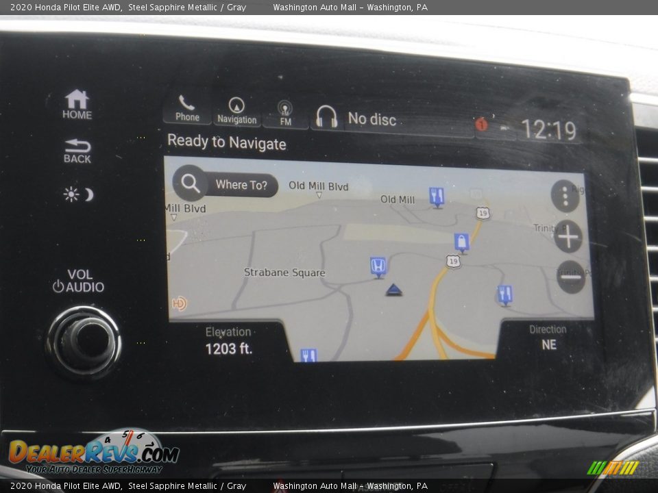 Navigation of 2020 Honda Pilot Elite AWD Photo #21