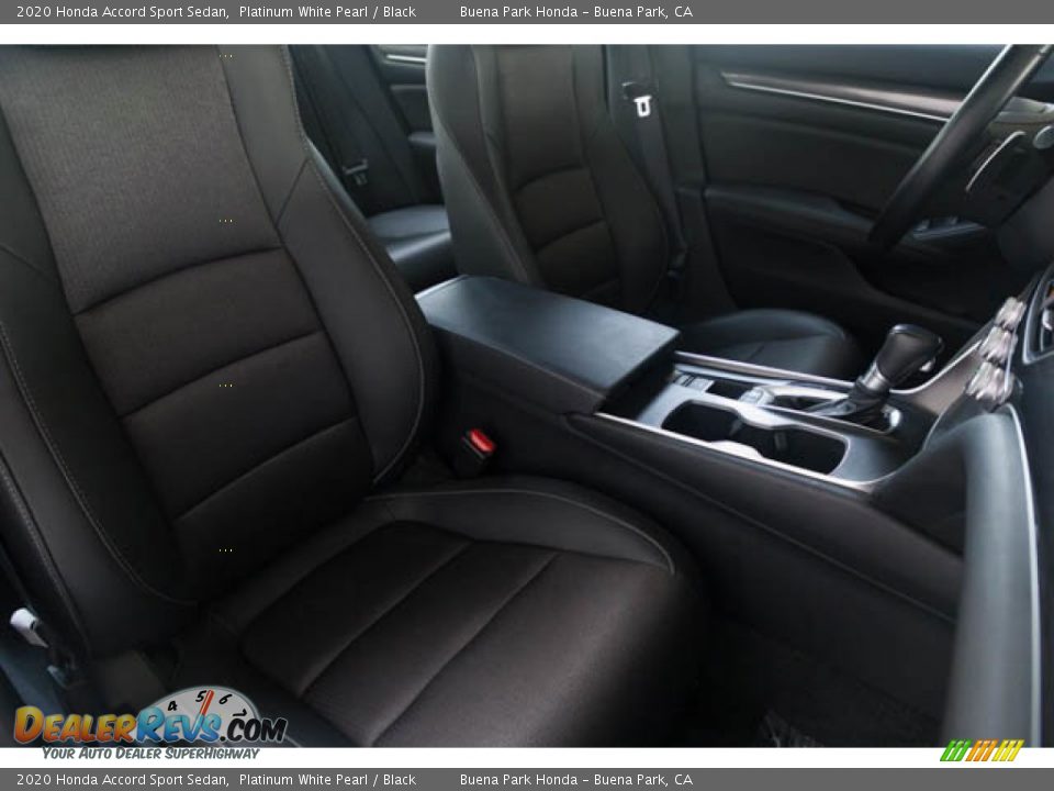 2020 Honda Accord Sport Sedan Platinum White Pearl / Black Photo #24