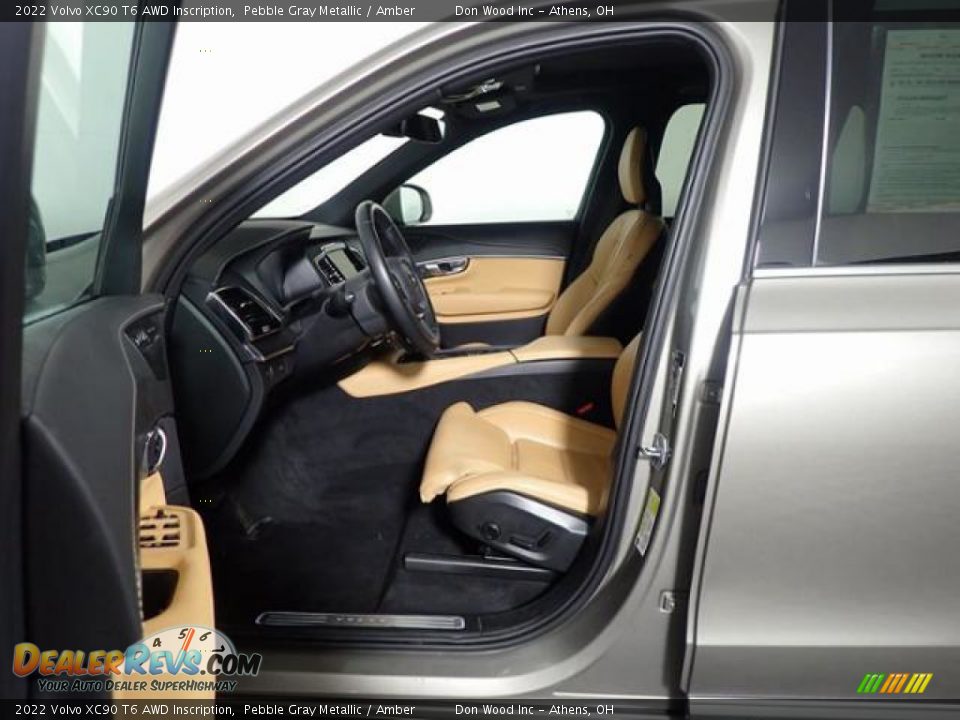 Amber Interior - 2022 Volvo XC90 T6 AWD Inscription Photo #21