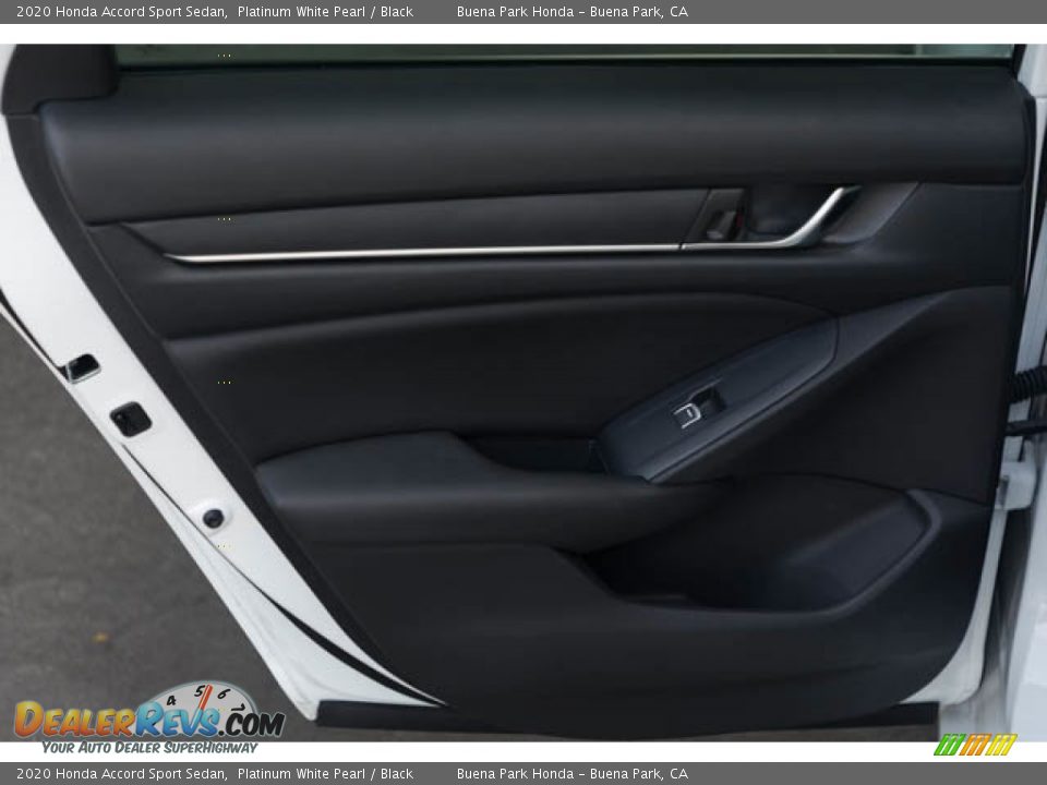 2020 Honda Accord Sport Sedan Platinum White Pearl / Black Photo #30