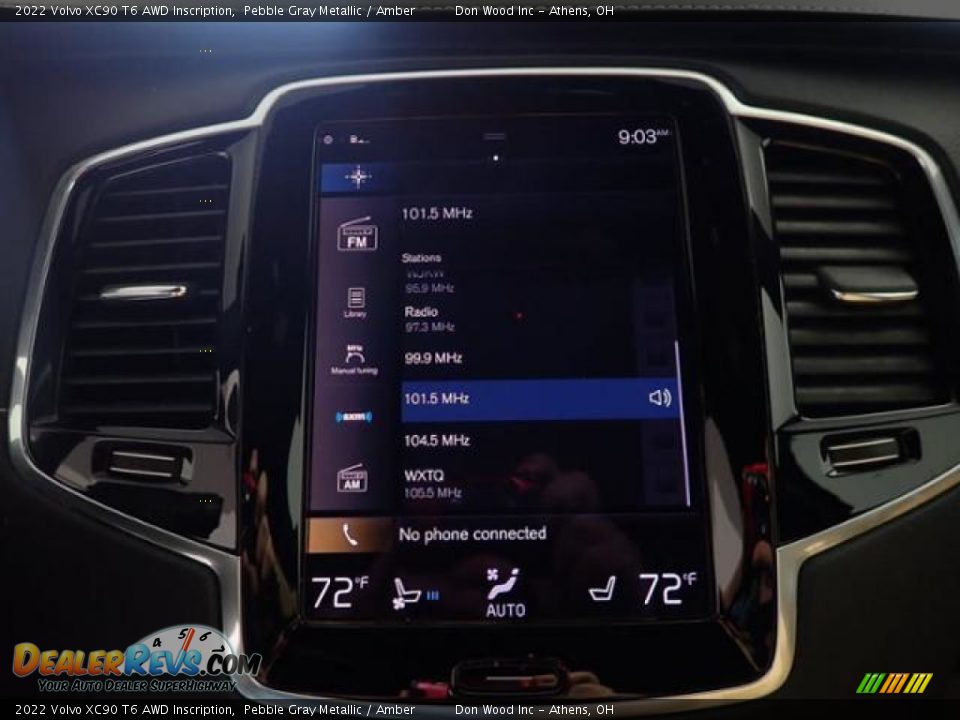 Controls of 2022 Volvo XC90 T6 AWD Inscription Photo #24