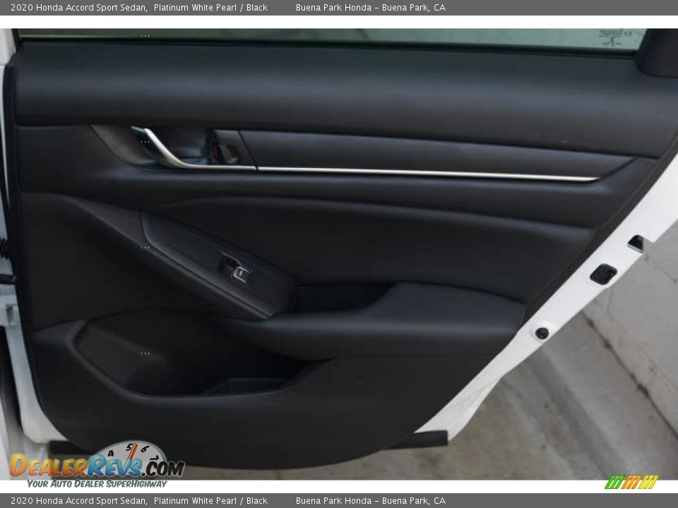 2020 Honda Accord Sport Sedan Platinum White Pearl / Black Photo #32
