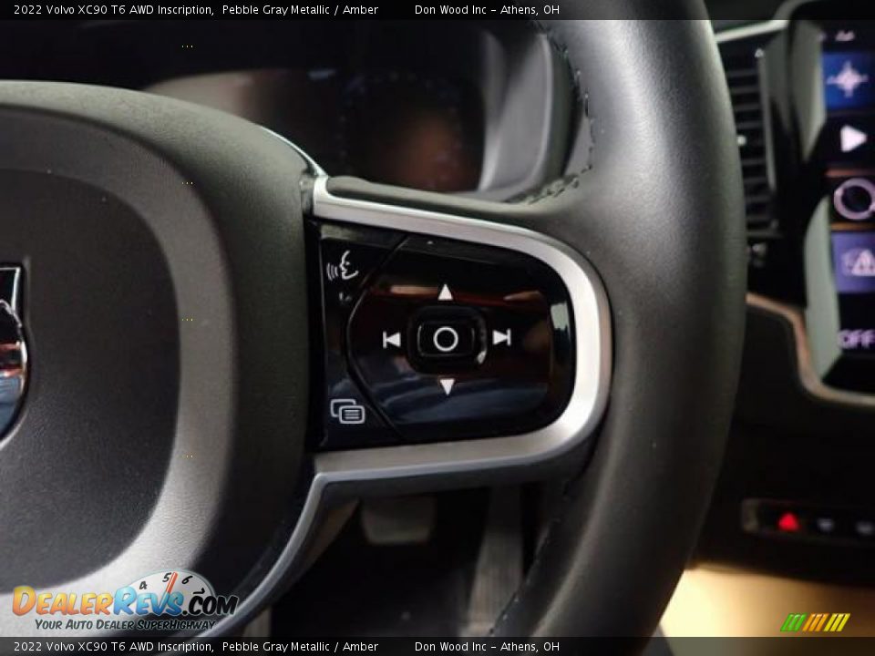 2022 Volvo XC90 T6 AWD Inscription Steering Wheel Photo #28