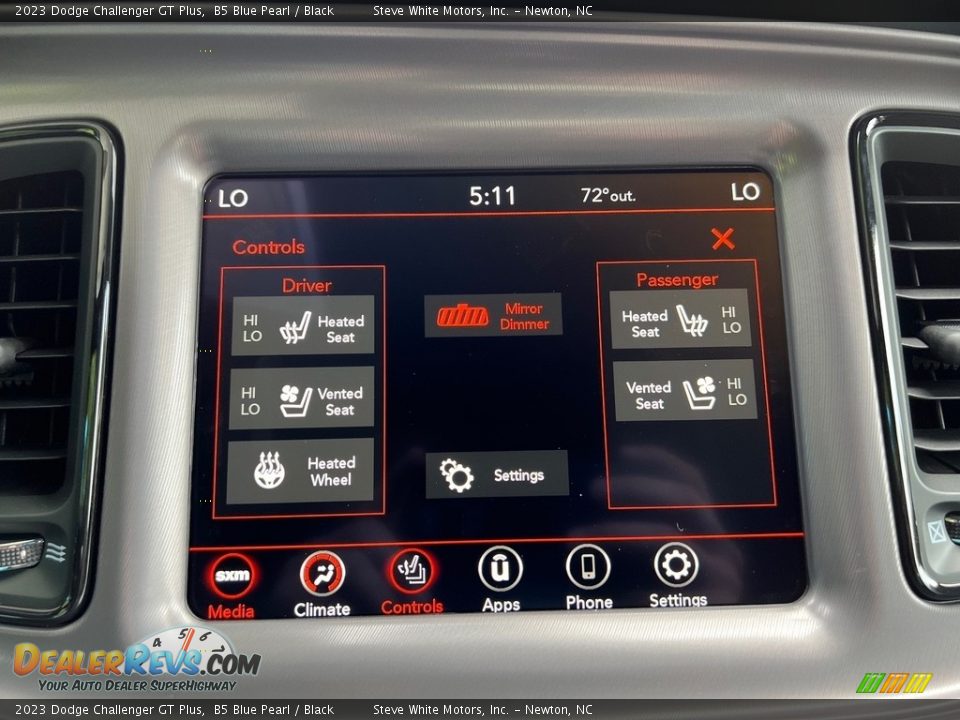 Controls of 2023 Dodge Challenger GT Plus Photo #21