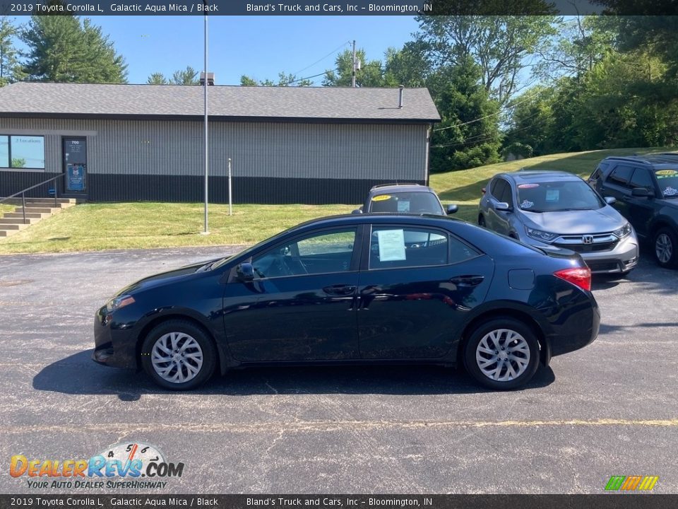 2019 Toyota Corolla L Galactic Aqua Mica / Black Photo #1