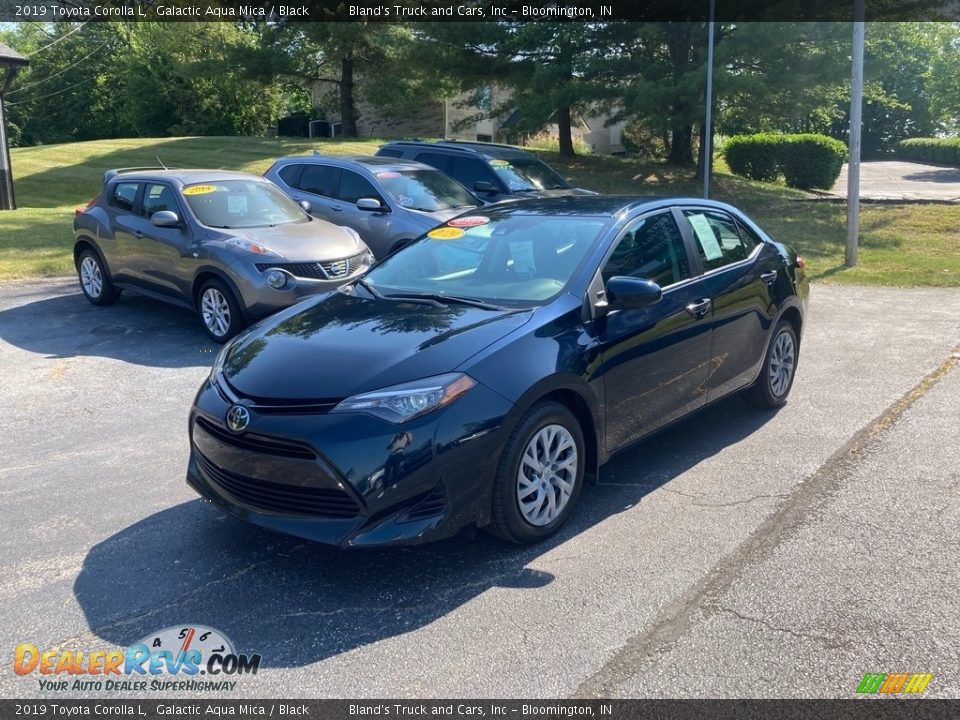 2019 Toyota Corolla L Galactic Aqua Mica / Black Photo #2