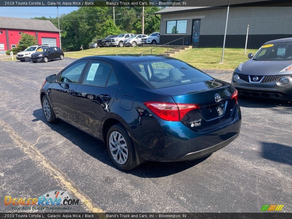 2019 Toyota Corolla L Galactic Aqua Mica / Black Photo #3