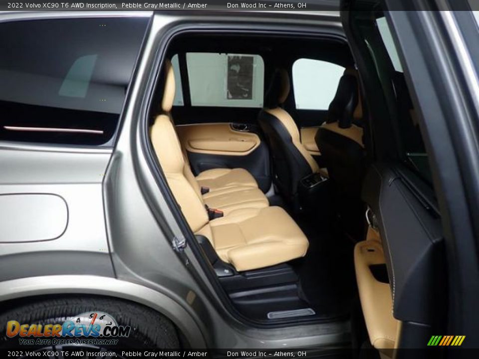 Rear Seat of 2022 Volvo XC90 T6 AWD Inscription Photo #35