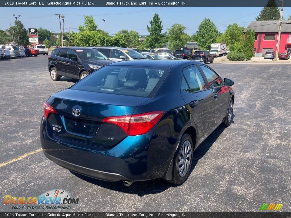 2019 Toyota Corolla L Galactic Aqua Mica / Black Photo #5