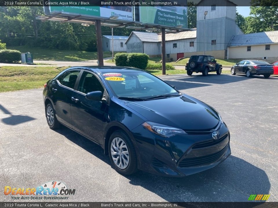 2019 Toyota Corolla L Galactic Aqua Mica / Black Photo #6